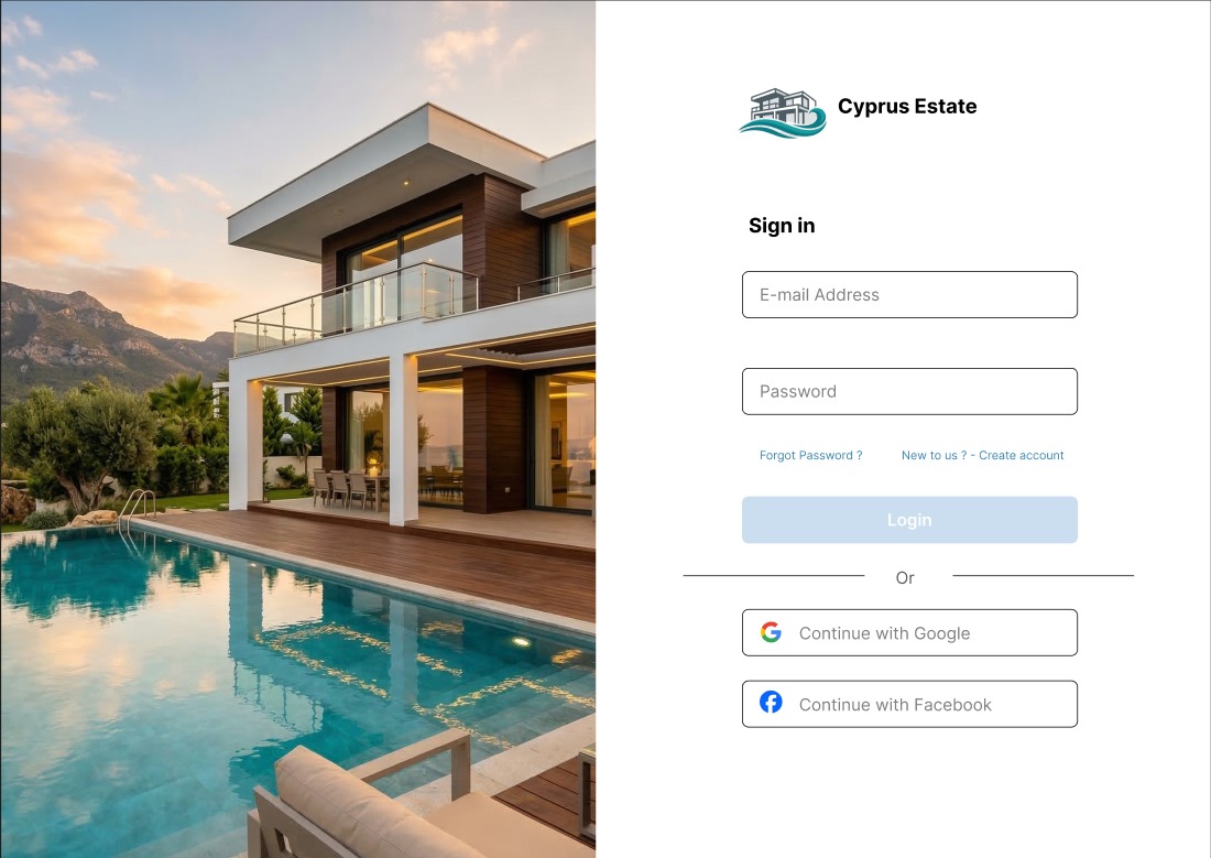 Emlak Sitesi Ui